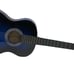 BC 38-Inch Acoustic Parlor Guitar (Blue Starburst) EXCELLENT