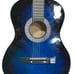 BC 38-Inch Acoustic Parlor Guitar (Blue Starburst) EXCELLENT