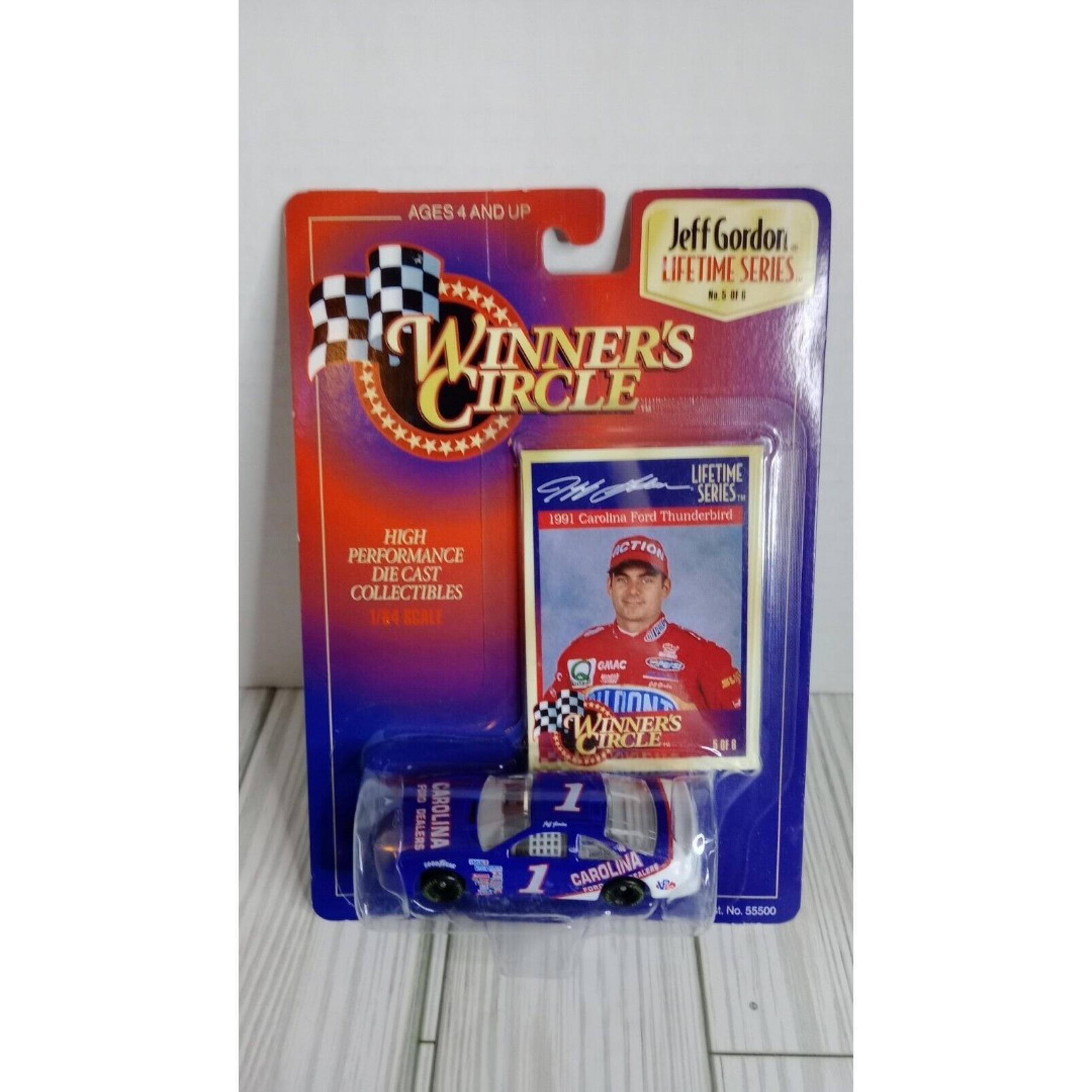 Winner's Circle 1997 Jeff Gordon Lifetime Carolina Ford Dealers #1 Thunderbird