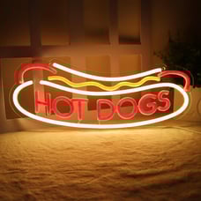 HOT DOGS Neon Signs Lights for Shop