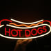 HOT DOGS Neon Signs Lights for Shop