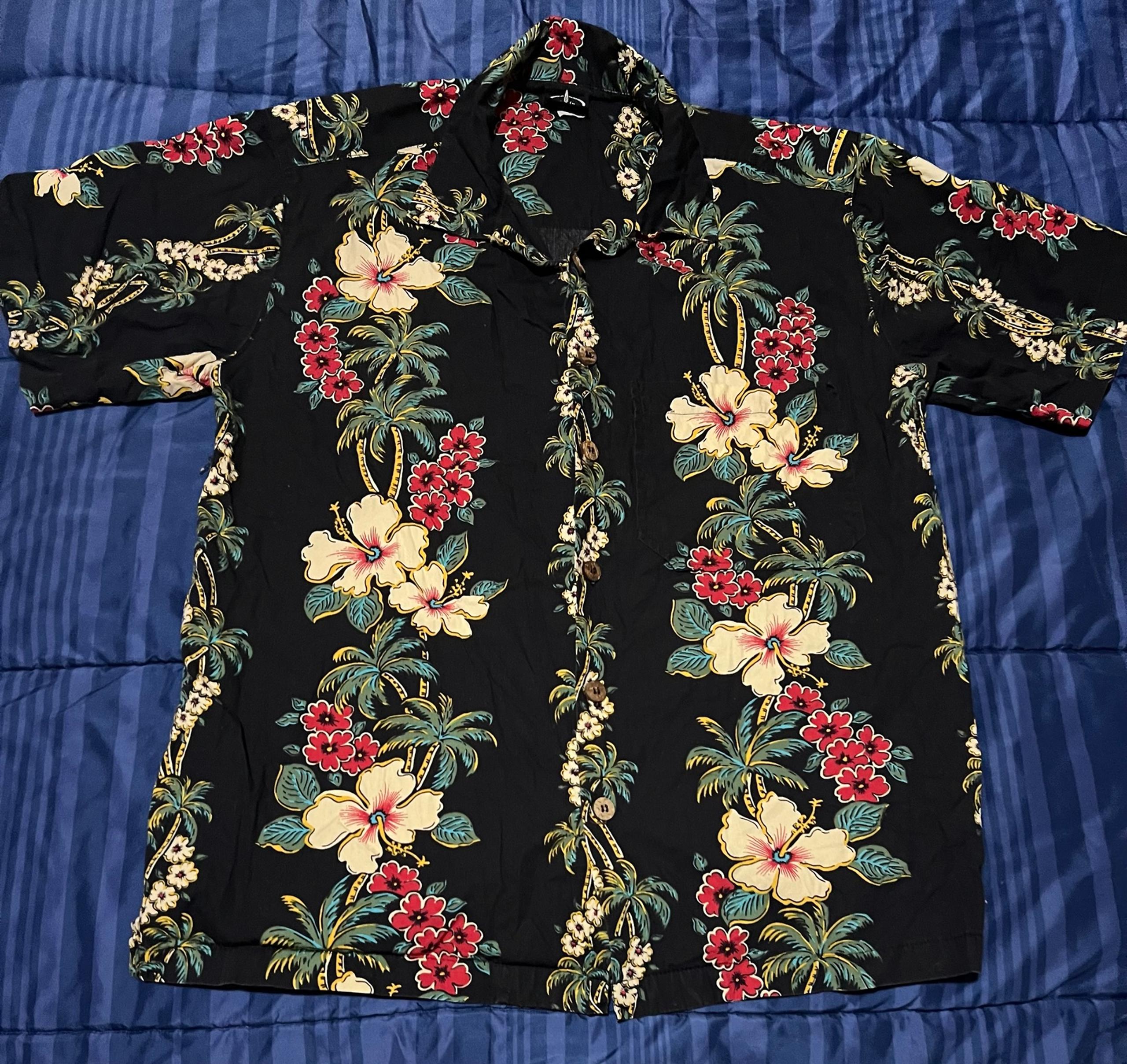 Vintage 90s USA Triple Crown Of Surfing Hawaiian Shirt