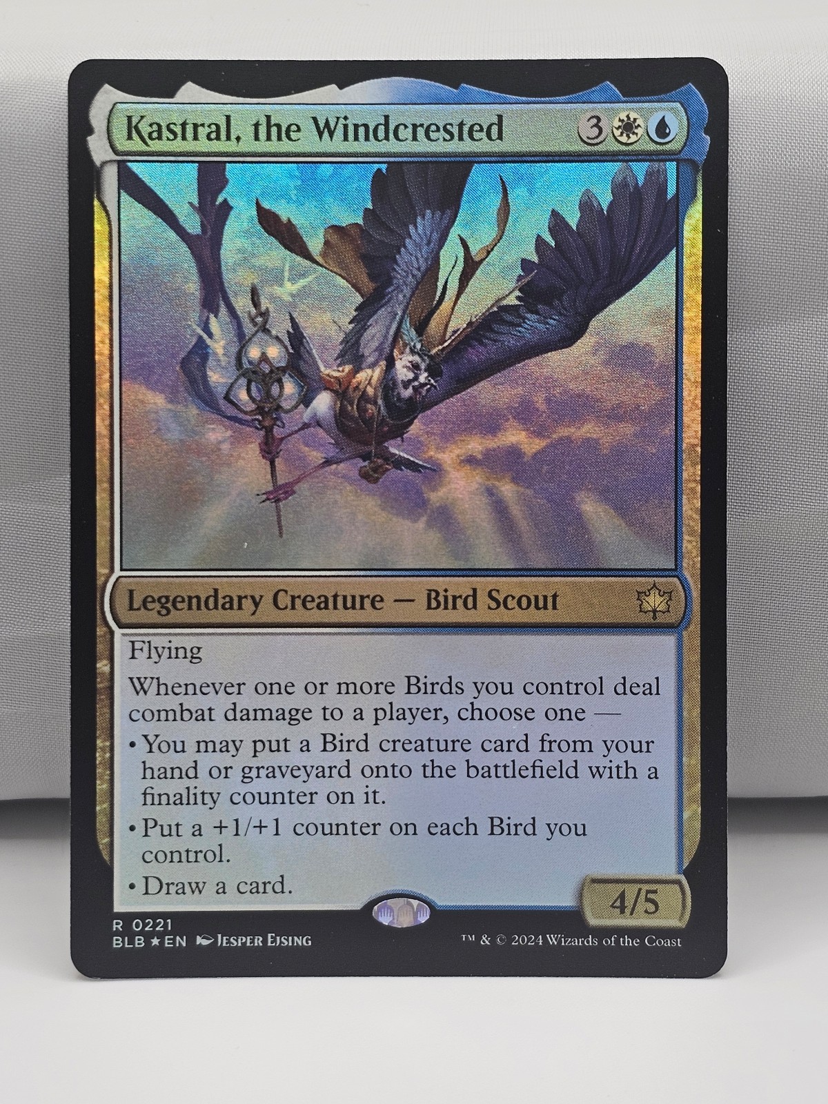 MTG kastral, the windcrested foil rare
