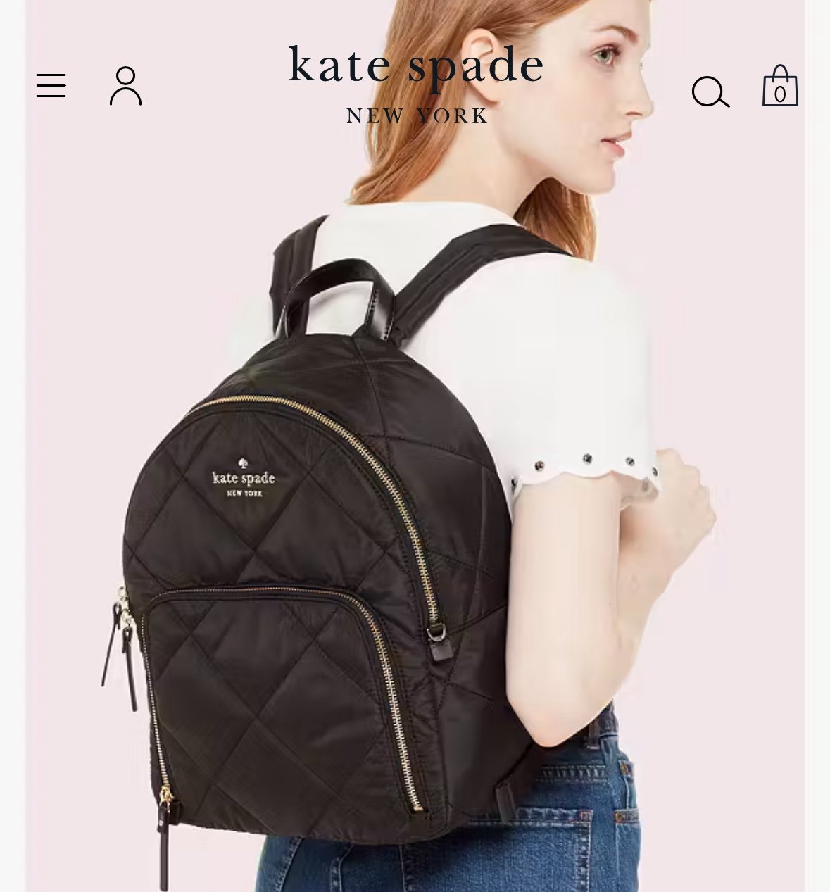 Kate Spade Watson Lane Hartley baby backpack