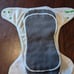 Lot of 6 diapers with liners