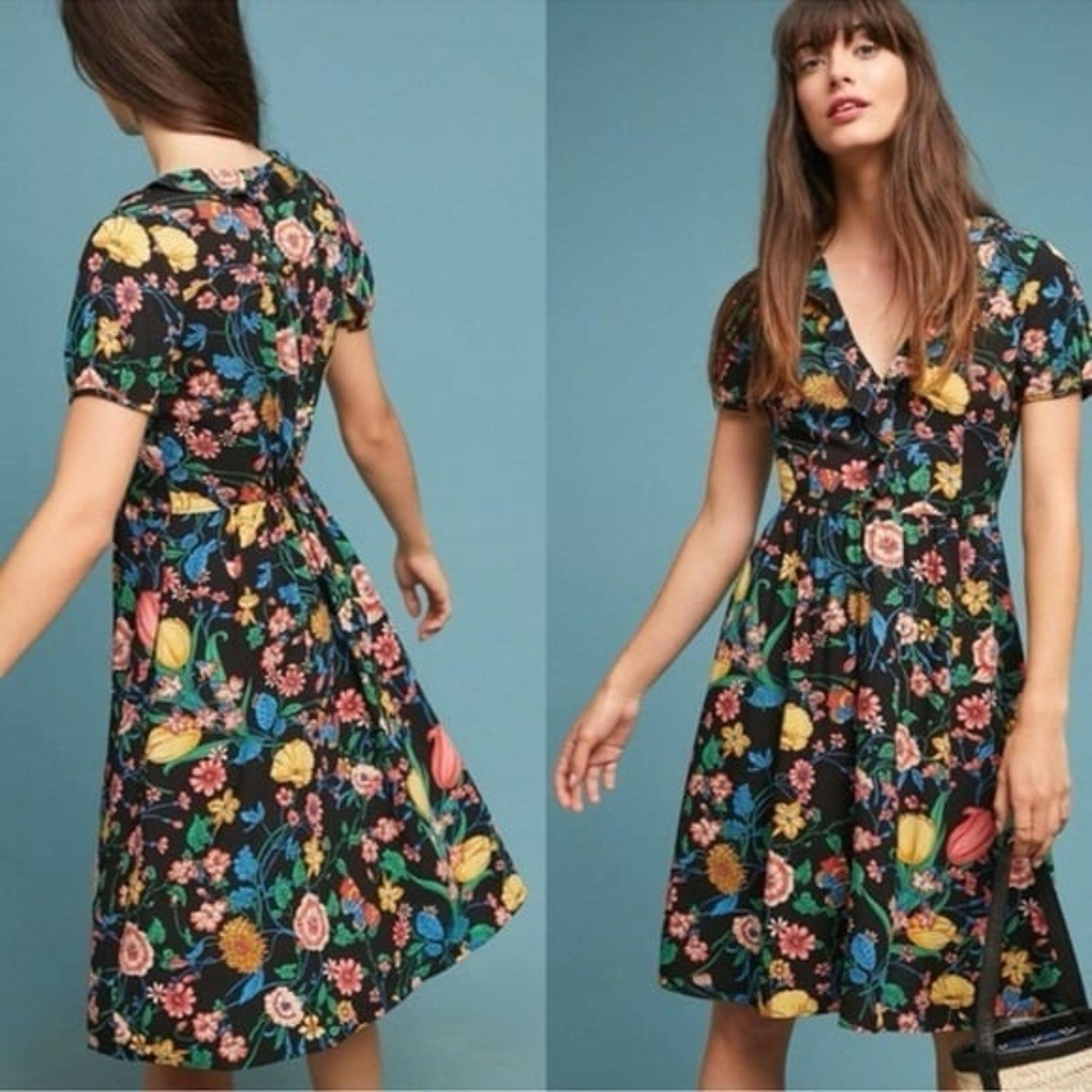 Maeve by Anthropologie Bloedel Dress With Pockets Size 0