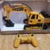 New Excavator Toys for Boys Remote Control Excavator 11 Channel.