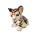 Ceramic Tiger Shafford Penny Bank Figurine Wildcat Japan MCM Vintage