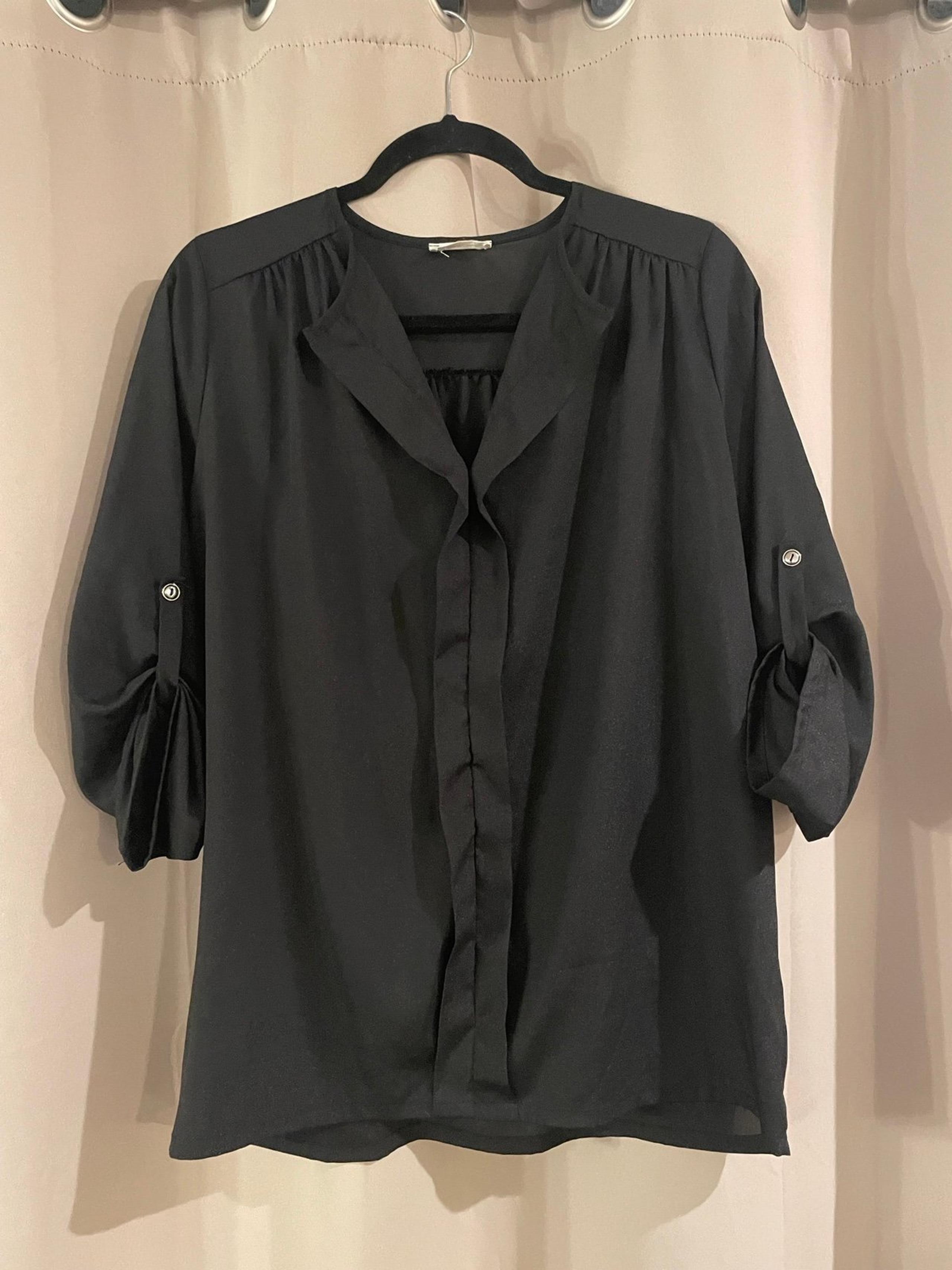 Women’s Black Honey Punch Blouse