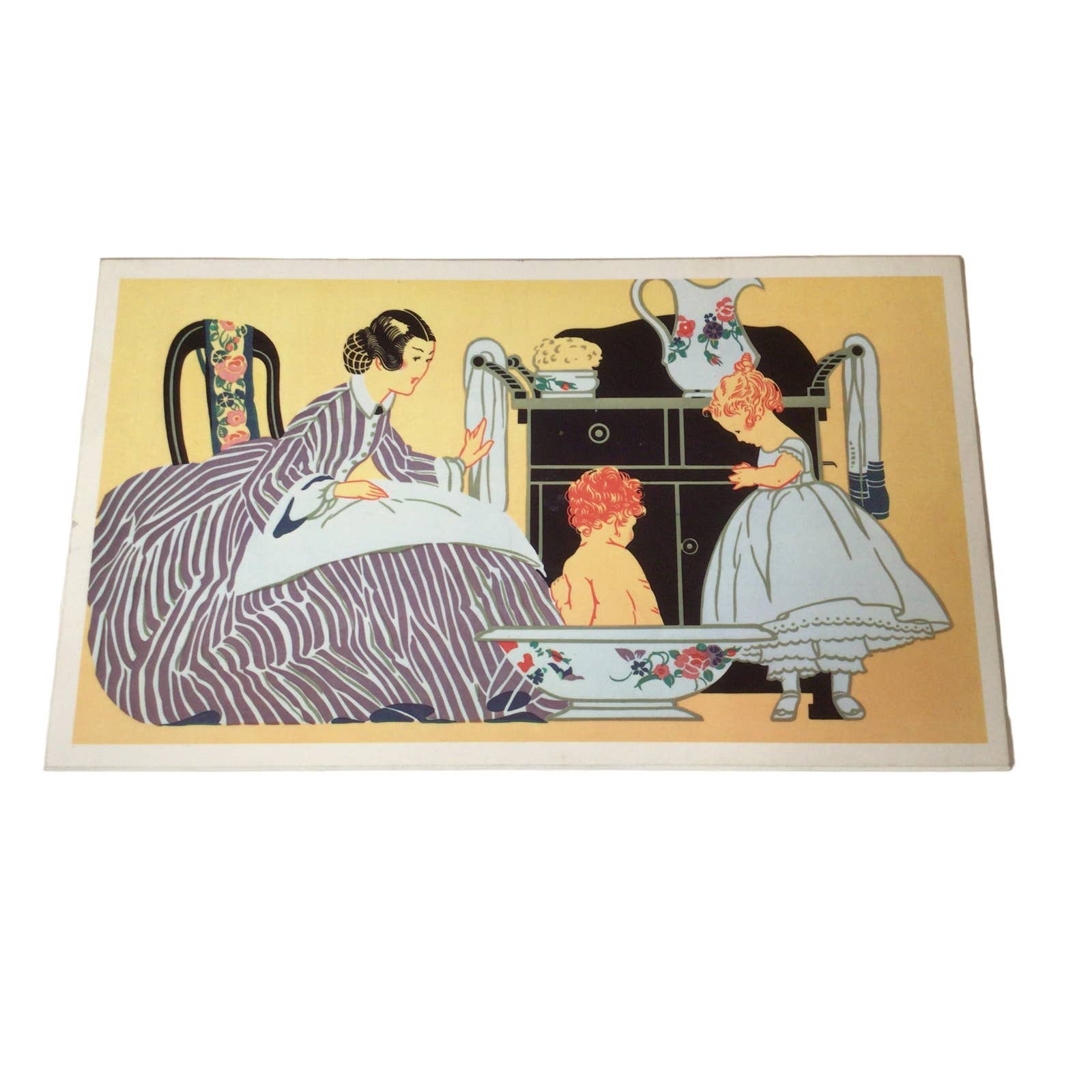 In The Nursery Wallpaper British Early 20th Century Metropolitian Museum Art