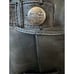 Coach Leather MAPLE Knee High Riding Boots Black Button Strap & Zipper SZ 8