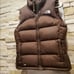 North Face Small Brown Nuptse Vest Coat 96 Retro 700 Goose Down Puffer Jacket S