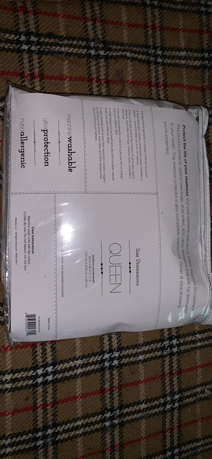 Waterproof mattress pad