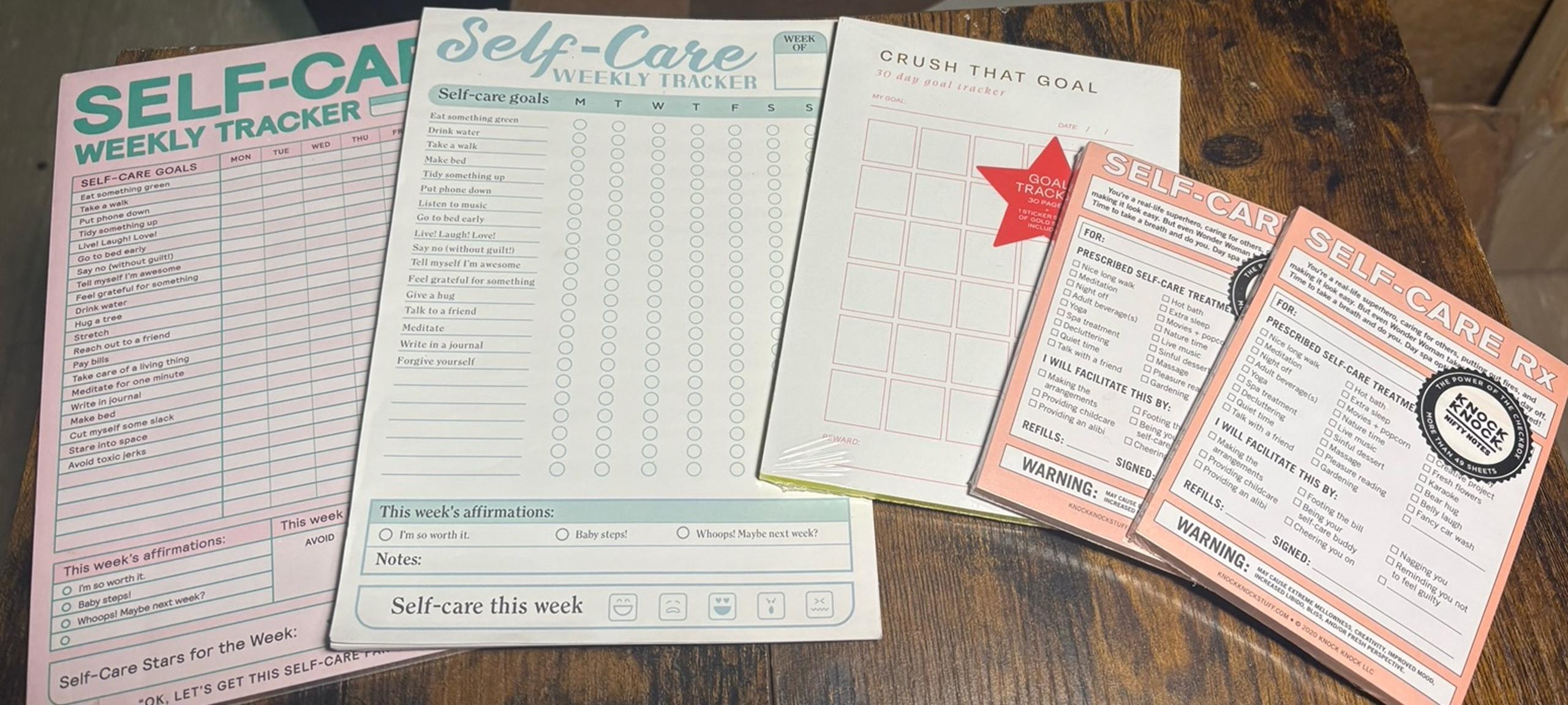 Ultimate Self Care/Habit/Goal Tracking Bundle