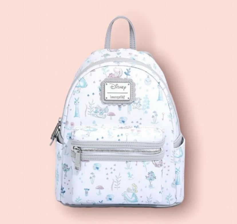 Loungefly Alice in Wonderland Floral Mini Backpack