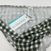 Seafolly Check Printed Bikini Green Set