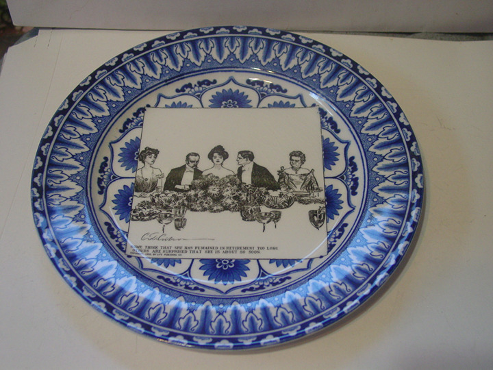 Royal Doulton Vintage Gibson Girl First Edition Plate