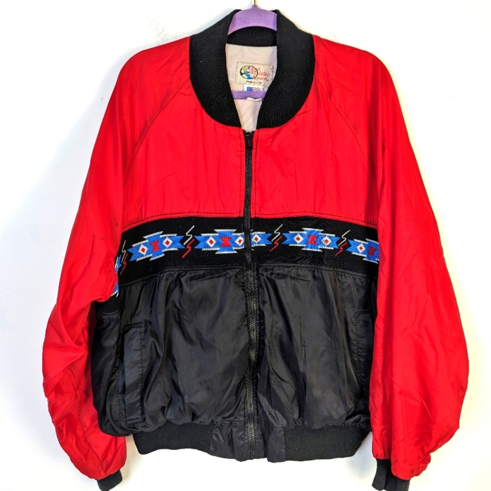 Vintage 80's Windbreaker - XL