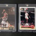 Michael Jordan - Topps Stadium Club card #1 and McDonalds Upper Deck card #P5
