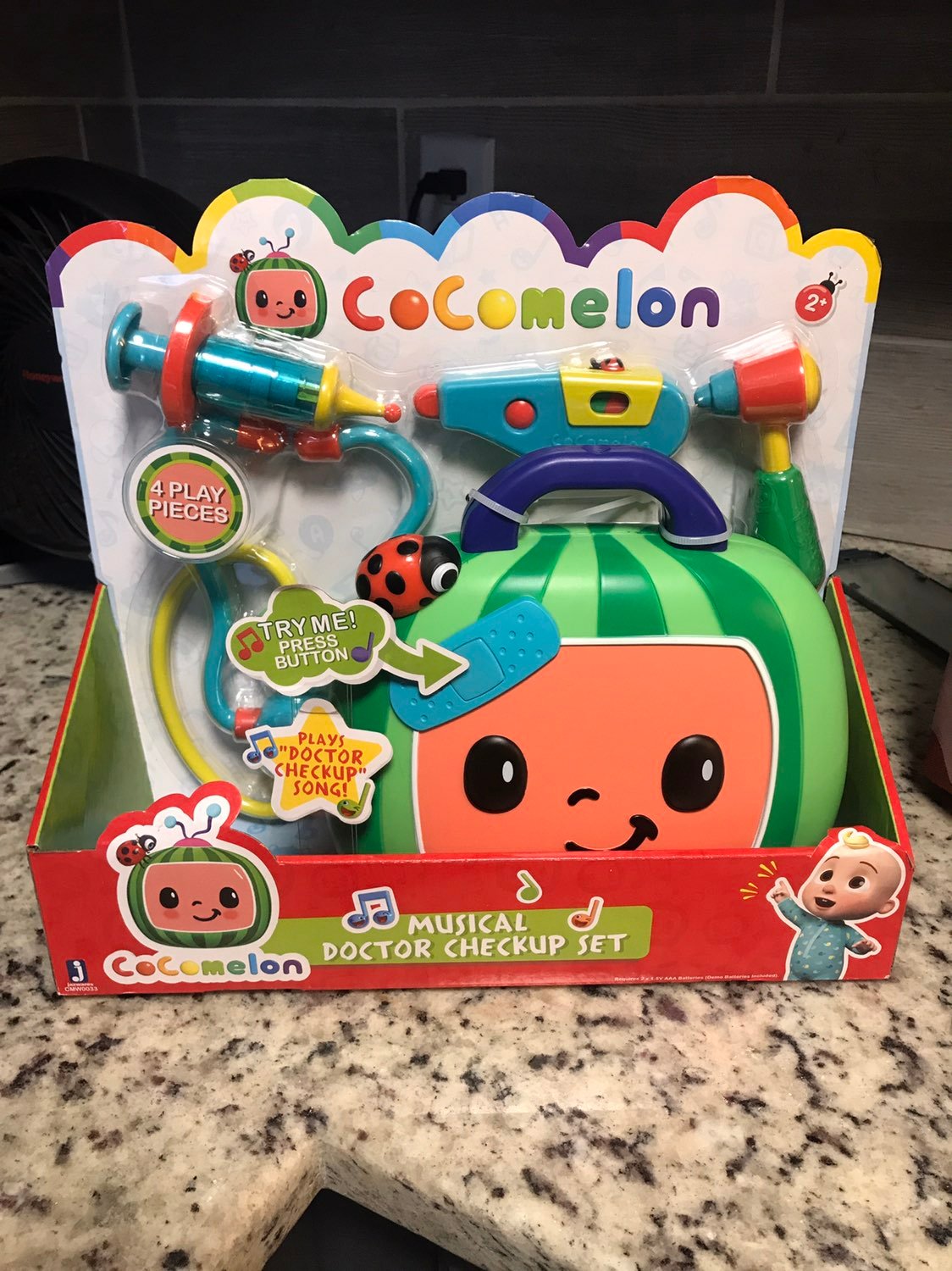 Cocomelon Musical Doctor Checkup Set