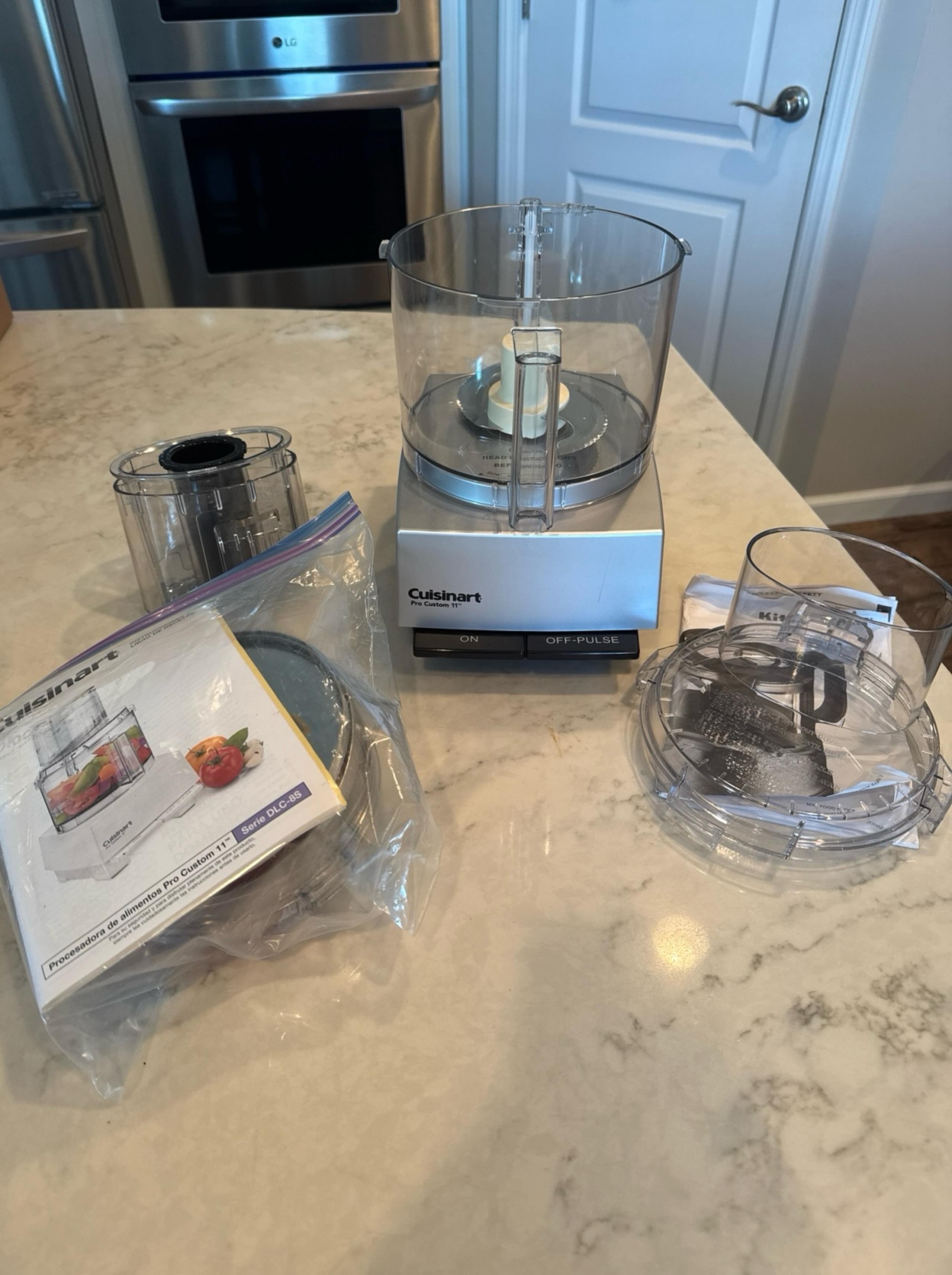 Cuisinart Pro Custom 11 food processor DLC 8S series