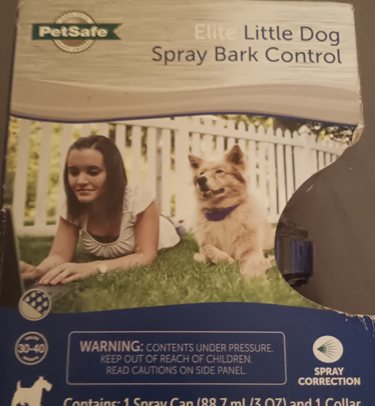 PETSAFE ELITE LITTLE DOG SPRAY BARK CONTROL TRAINER PBC00-11283 BRAND NEW
