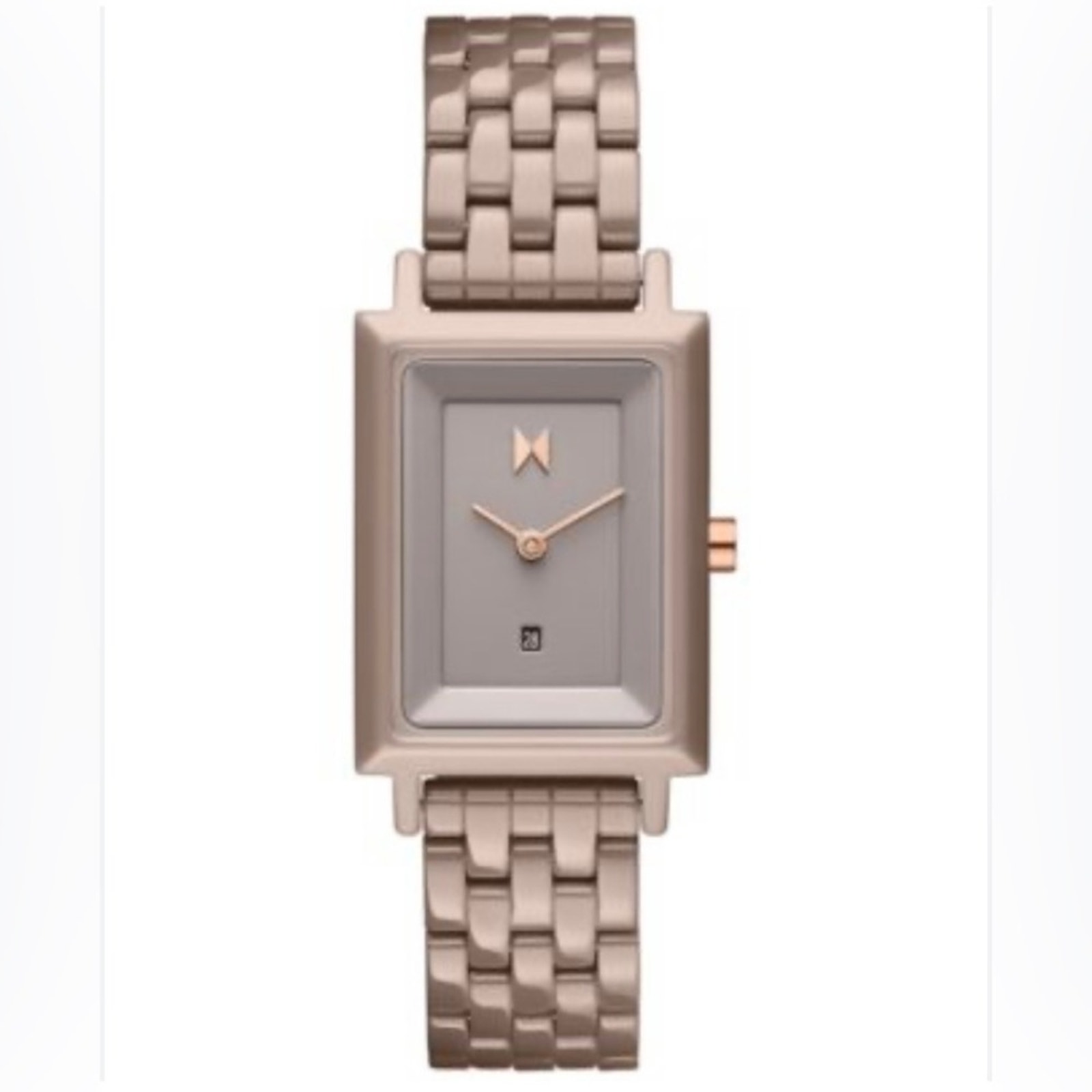 Women's Signature Square Taupe Ceramic Bracelet Watch 26mm
