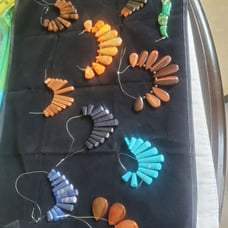 Lot of 10 Necklace making beads