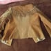 Vintage Leather and Suede Fringe Jacket Tailored by David James 13/14