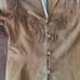 Vintage Leather and Suede Fringe Jacket Tailored by David James 13/14