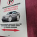 2 Ford Mustang Metal Signs