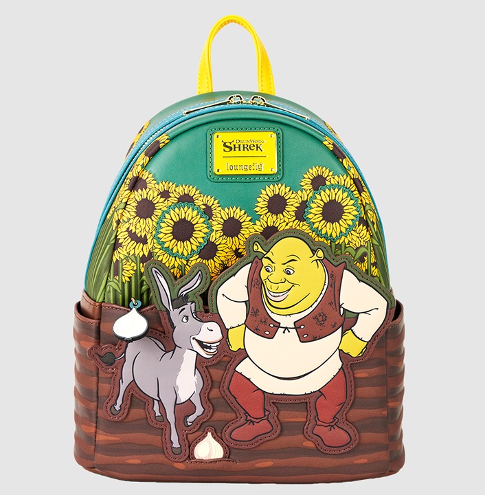 Shrek & Donkey Sunflower Field Mini Backpack