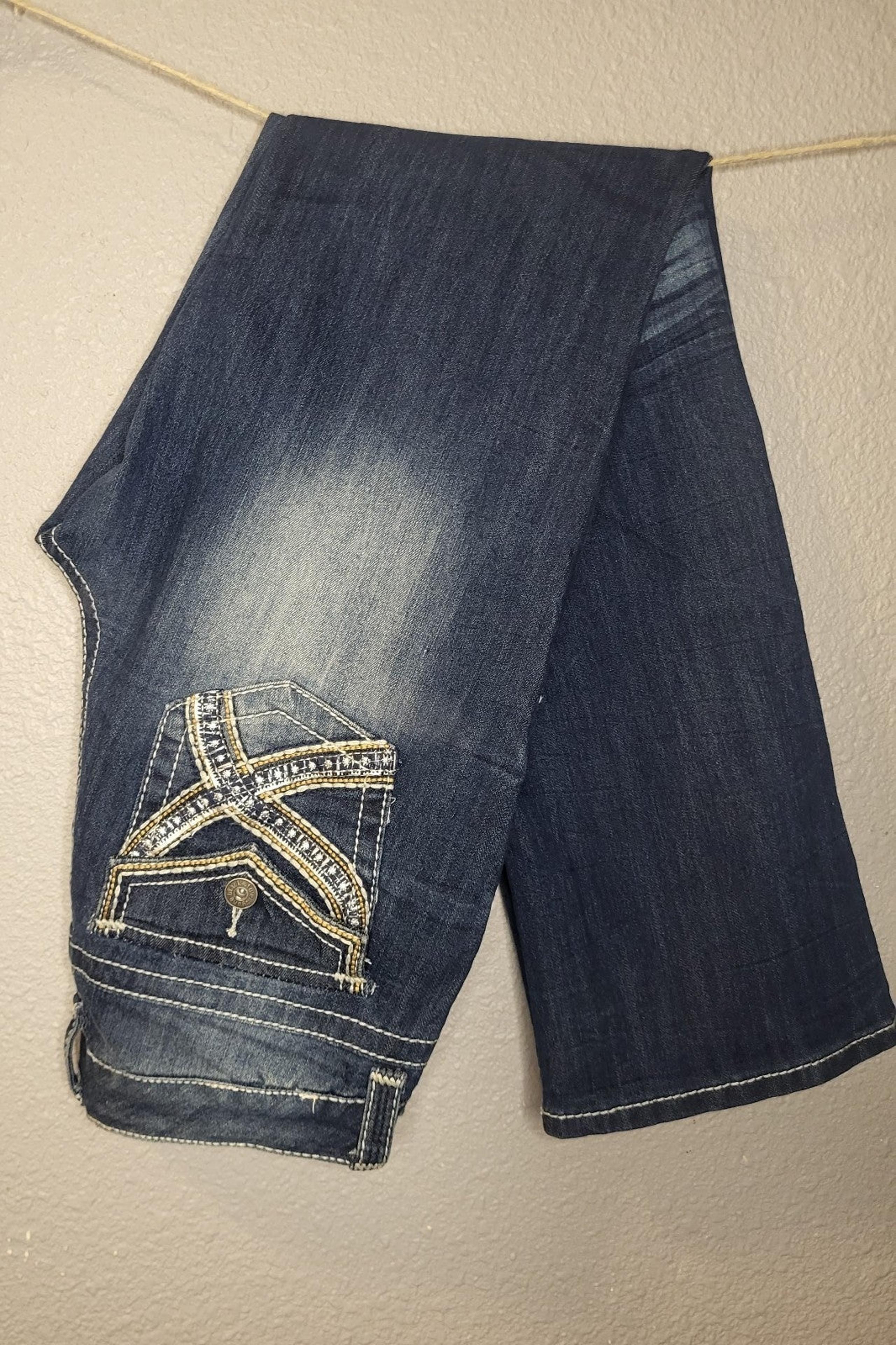 Rue21 Twentyone Black Womens Jeans Slim Boot