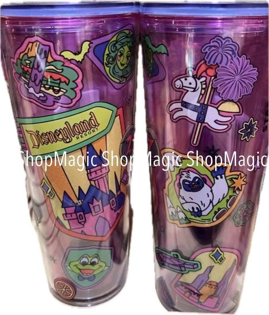 Disney Starbucks Disneyland Resort Tumbler with Mystery Pin New 2025