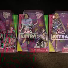 Barbie Extra Dolls - 3set