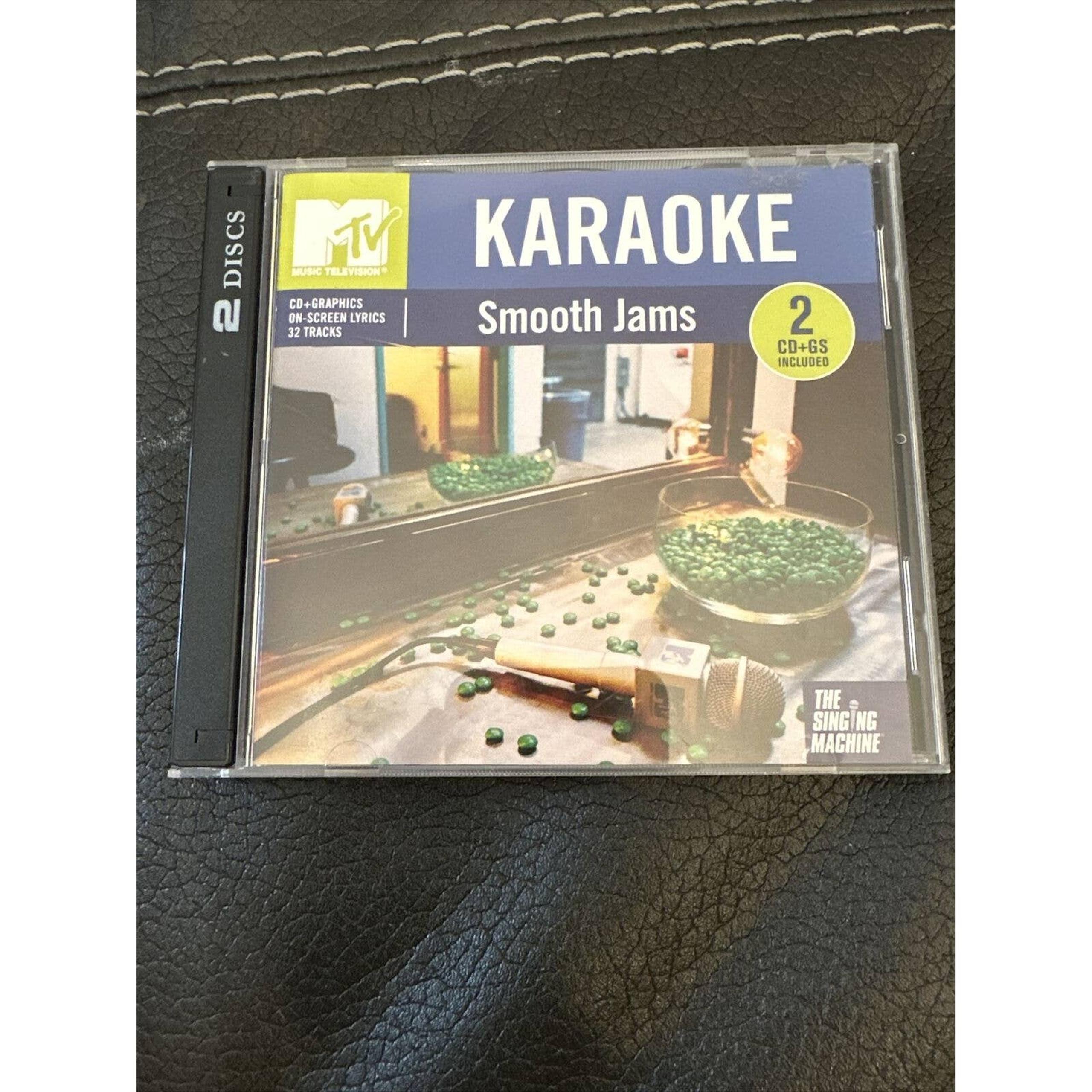 MTV Karaoke The Singing Machine CD Smooth Jams 2 CDS