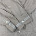 Etro Milano Maroon Herringbone Patterned Mens Cotton Button Front Size 41