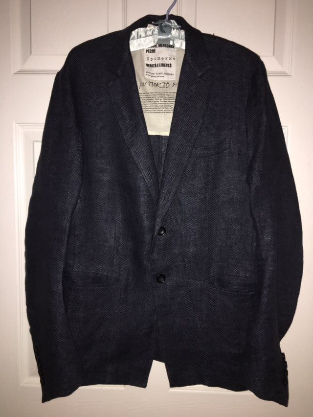EUC Gene par Yukio Mishiba Linen Suit Ja