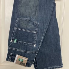 Southpole Jeans Baggy Loose Green Tab Y2K Hip Hop Skater Men's 34