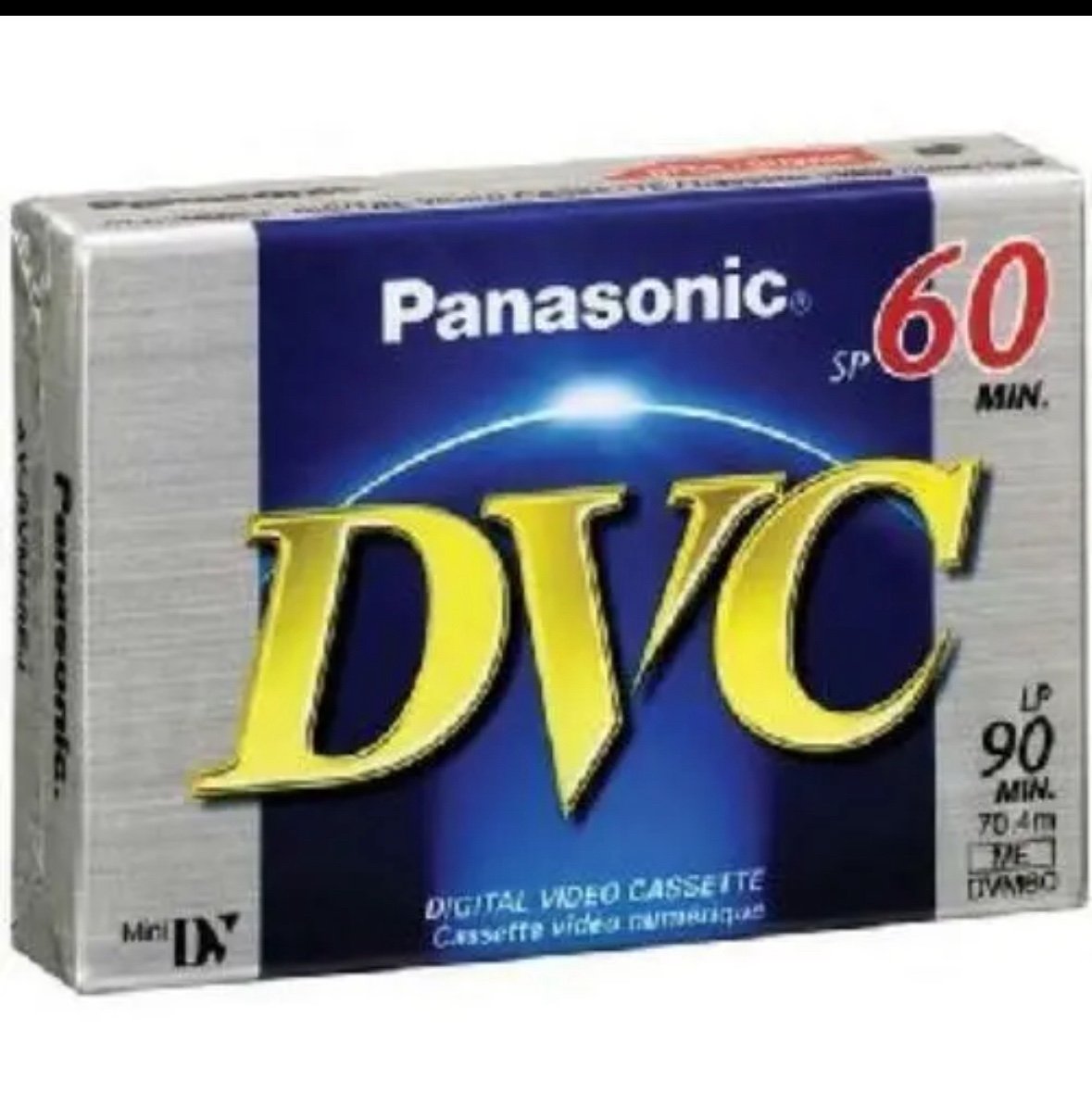 4 SEALED Panasonic SP 60 Minute LP 90 Mini DV DVC Digital Video Cassette Tapes