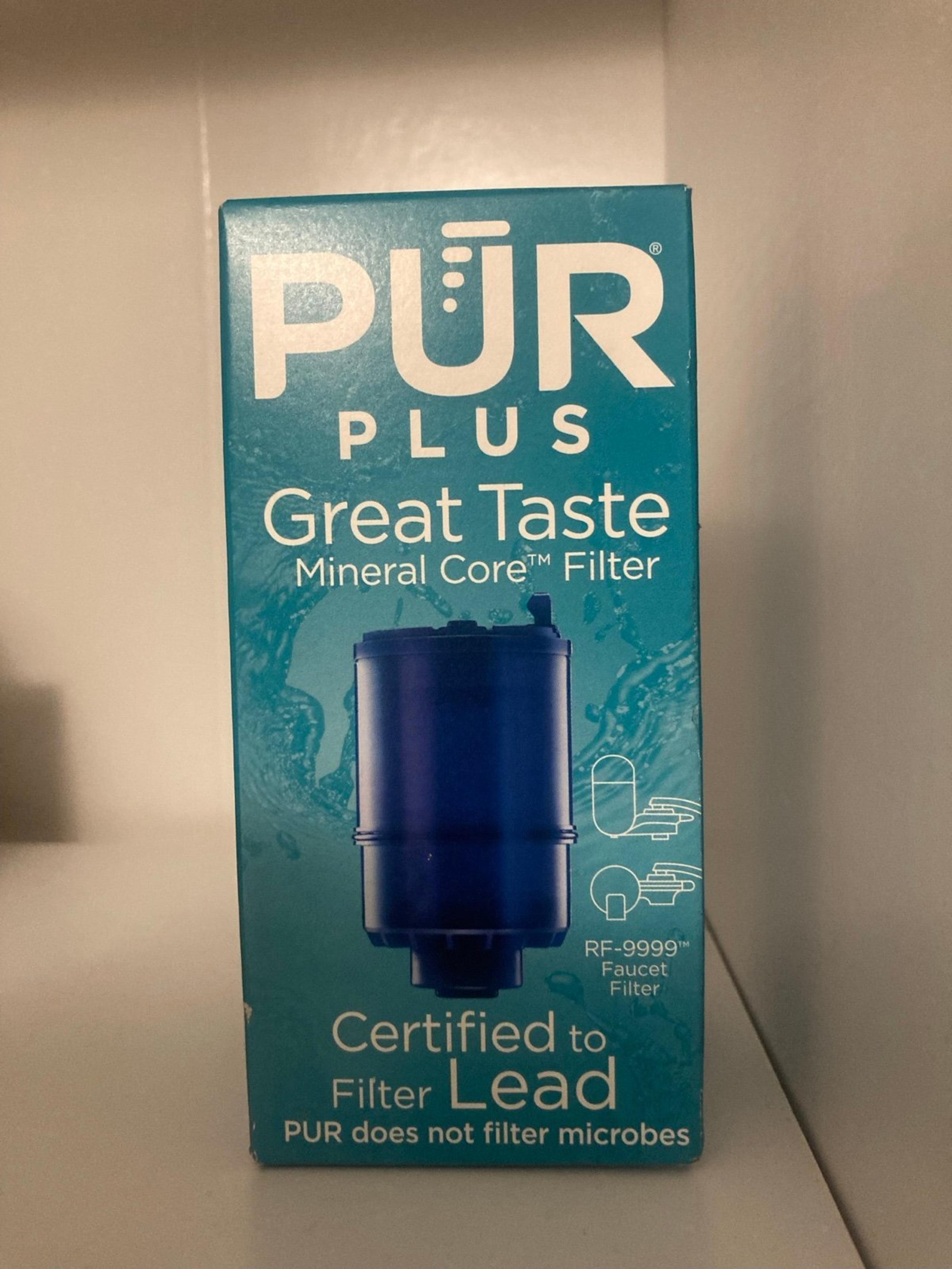 Pur Plus Water Filter- On Faucet!