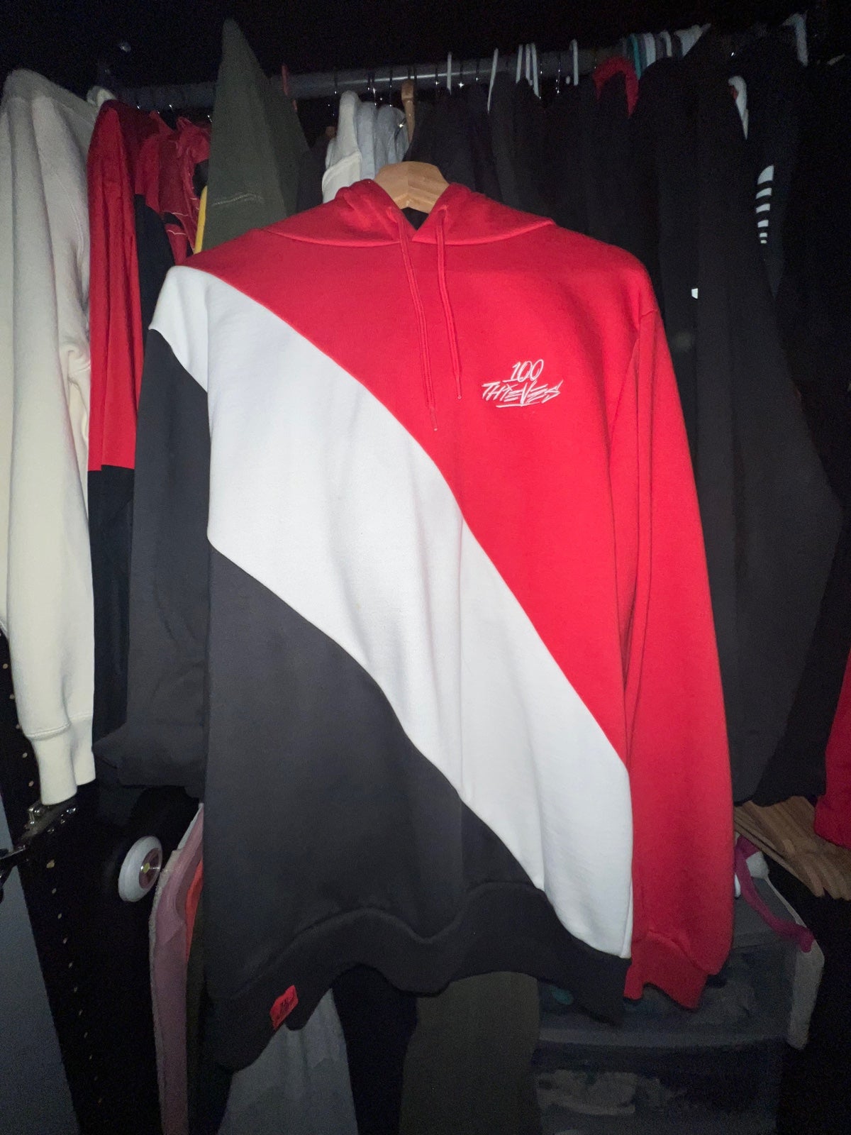 100Thieves Tri Color Hoodie