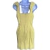 Lilly Pulitzer Ryann Sheath Sleeveless Cotton Dress Eyelet Yellow NO BELT size 2