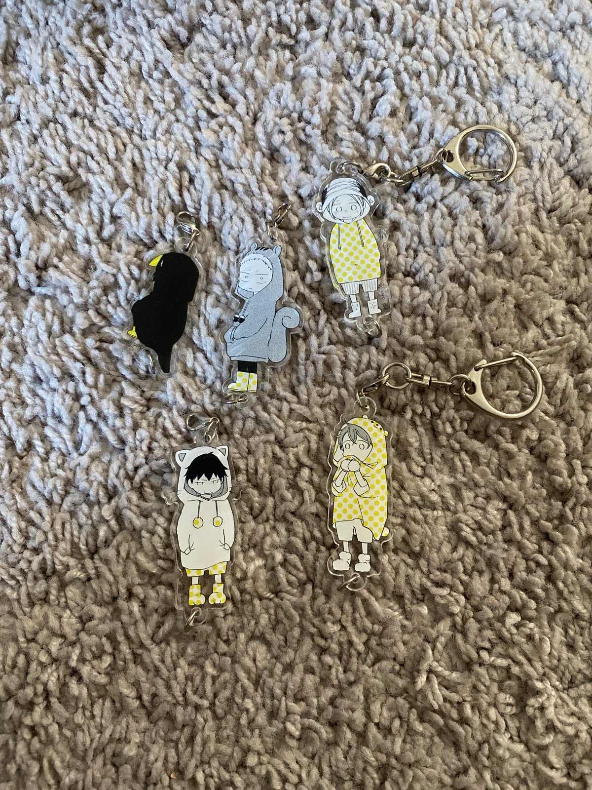 Given Acrylic Keychains