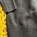 First Class Commando Sweater Military Style Commando Sweater, (Black), Size Med