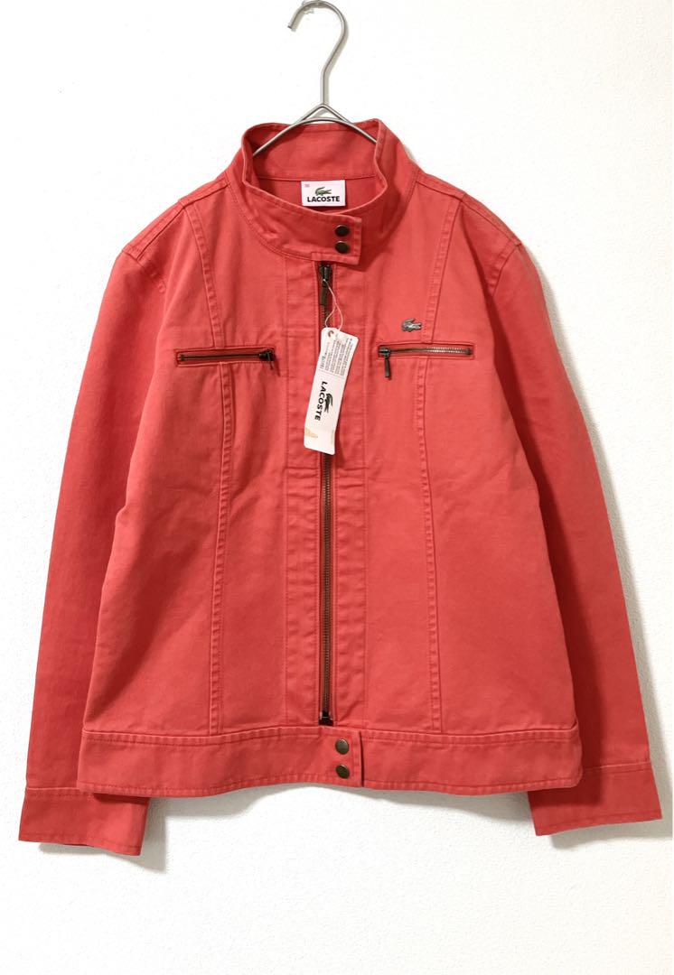 Brand new, unused Lacoste bomber jacket with silver tag, size M.