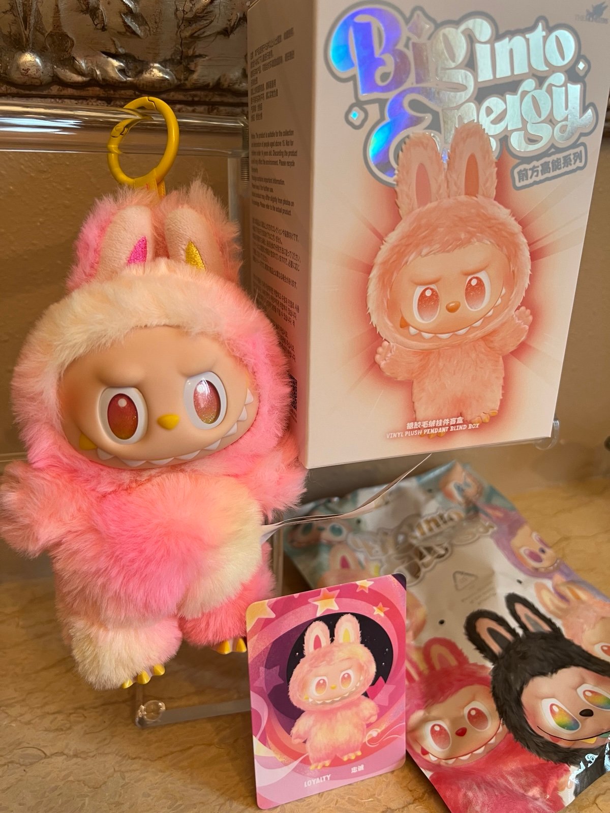Pop Mart Labubu The Monsters Big Into Energy V3 Plush