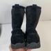 L.L. Bean Men's Size 14 Boots Primaloft Insulated Black Suede Fleece Side Zip