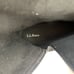 L.L. Bean Men's Size 14 Boots Primaloft Insulated Black Suede Fleece Side Zip