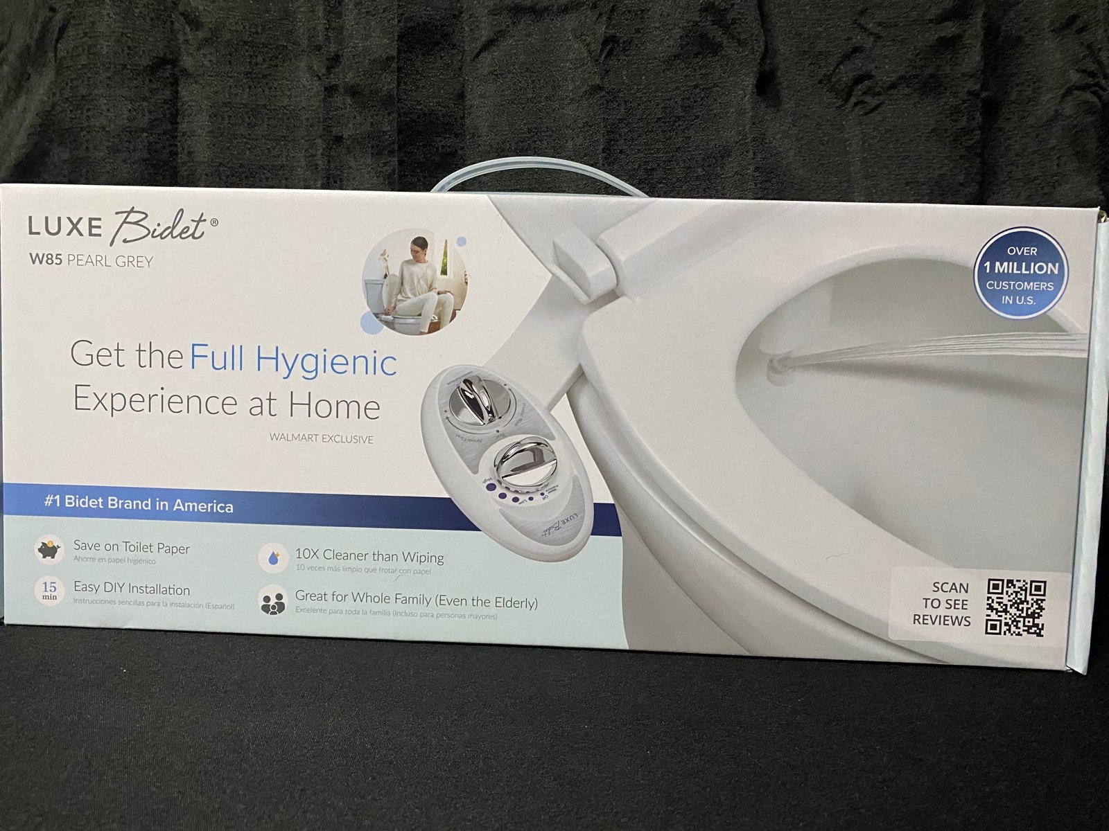 Luxe Bidet W85 pearl grey
